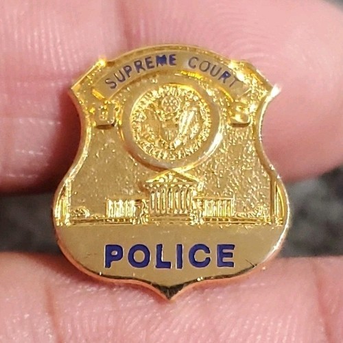 US Supreme Court Police Pin