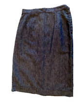 Unbranded Vintage denim skirt handmade 1970s No Tags Small Excellent Condition
