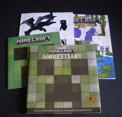 ^Minecraft Set Beware Coloring Mobestiary (4 Books)