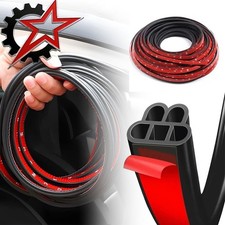 Universal Car Door Rubber Weather Seal Hollow Strip Weatherstrip 16ft 5m L-shape