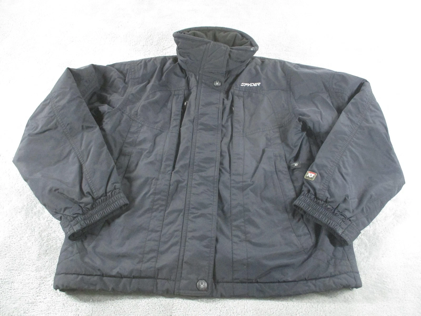 Spyder Jacket Mens Medium Black Insulated Ski XT Entrant GII Snow Winter