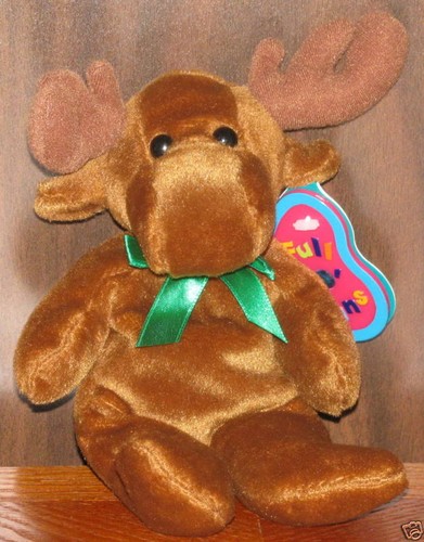 AVON Full O' Beans 1999 December birth stone Spruce the Moose NEW - Picture 5 of 9