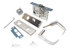 Corbin Russwin ML2067-Nsn-626 Mortise Apartment Lockset Newport Lever + Deadbolt