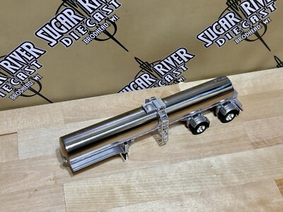 Dcp 1/64 Walker Milk Tanker Spread Axle Stainless Steel Semi