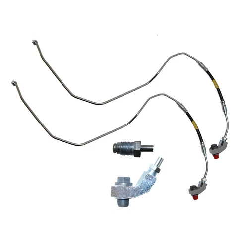 PAIR REAR LEFT RIGHT BRAKE HOSES TO CALIPER FIT: AUDI TT QUATTRO 00-06 BFH0005A