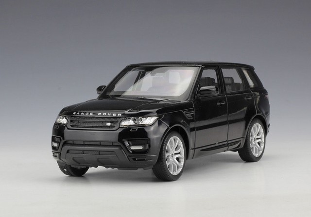 Welly 1:24 Land Range Rover Sport Black Diecast Model Sports Racing SUV Car Toy | eBay