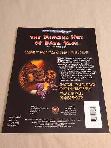 Dungeons and Dragons Reprint of S5 The Dancing Hut Of Baba Yaga - Picture 2 of 6