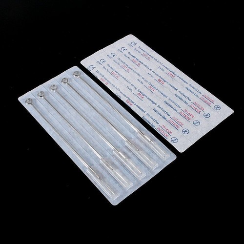 Ago per tatuaggio monouso da 50 pezzi per aghi per tatuaggio Round Liner 1RL 3RL - Foto 5 di 13