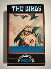 The Birds Betamax Hi-Fi Tape Beta max MCA Alfred Hitchcock