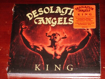 Desolation Angels: King CD 2018 Dissonance Productions UK DISS101CDD Digipak NEW