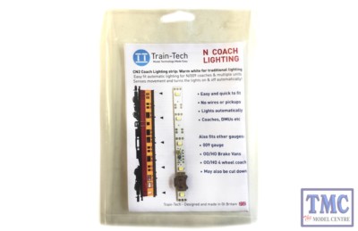 TTCN2 Train Tech Spur N Reisebus-Lichtleiste - warmweiß