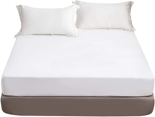 Luxury Fitted Sheet Bed Sheets Single Double King Super King Size All Sizes - Picture 8 of 34