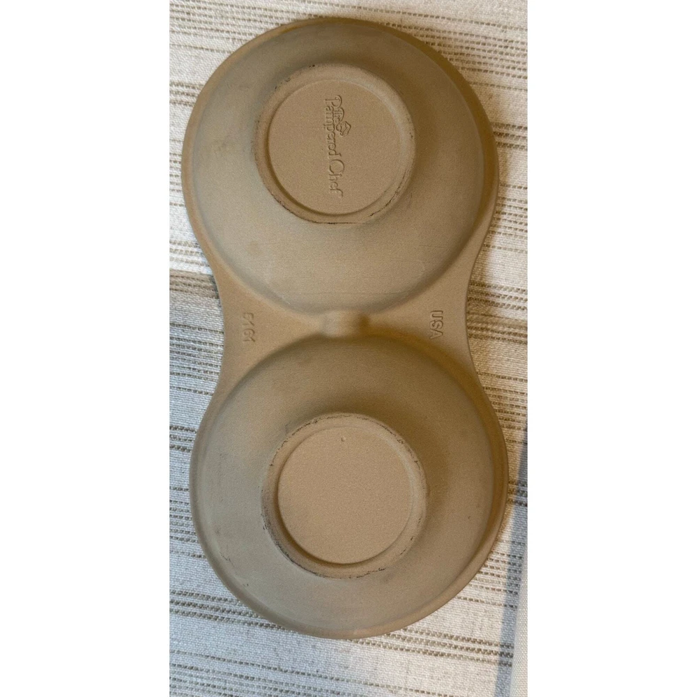 Pampered Chef Stoneware Microwave Egg Cooker 1372 USA EGGS Stone Pampered Chef Stoneware Microwave Egg Cooker 1372 USA EGGS Stone