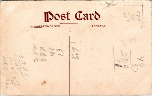 c1910 A Corner In Milk, antique postcard, kitten and puppy, cute, Roth & Langley - Picture 3 of 3
