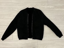 Gianni Versace Vintage Suede Bomber Jacket