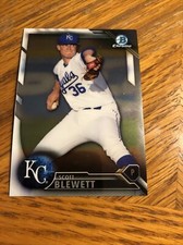 2016 Bowman Chrome Prospects Royals Baseball Card #BCP126 Scott Blewett