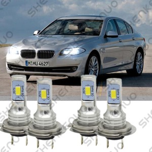 4x H7 For Bmw 528i 535i 08 10 Combo Led Headlight Hi Low Beam 6000k Bulbs Ebay