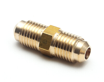 Adapter 1/4'' SAE x 1/4'' SAE Verbinder KFZ Klimaanlage  Klimaservice Länge 33 mm