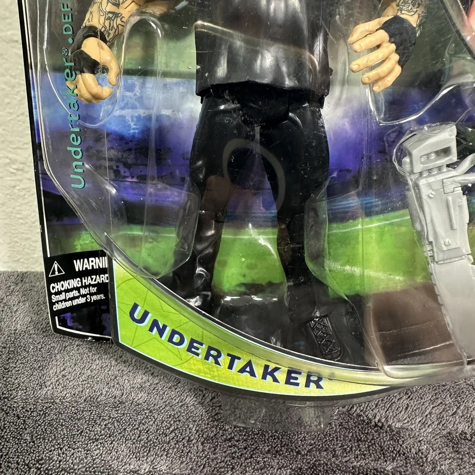 Figura de acción 2001 Jakks WWF SUMMER SLAM 24 de agosto 2003 Undertaker Foto 4 de 4