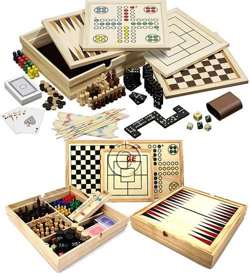 Philos 9960 Set Di Giochi Da Tavolo 10 Combinazioni