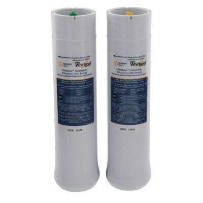 Whirlpool WHEEDF Dual Stage Replacement Water Filters - White