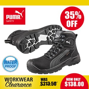 puma work boots lace up
