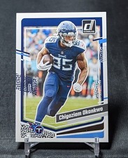 Chigoziem Okonkwo 2023 Panini Donruss Football Card Base #288 Tennessee Titans