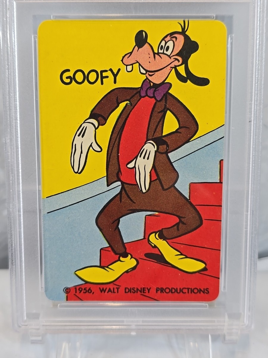 1956 Walt Disney Cartooning Card #14 Goofy PSA 9 MINT Pop 6 | eBay