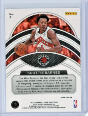 その他 Scottie Barnes RC auto prizm Amazon.com: 2021-22 Panini Prizm #320 Scottie Barnes Toronto
