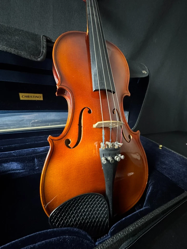 Strunal 220 STRVL479 4/4 Violin Outfit w/ New Bow - Image 4 of 4