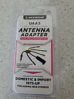 Scosche UAA1 Universal Antenna Adapter. 