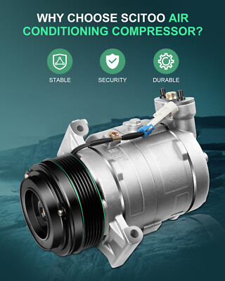 WOLONG CAR A/C Compressor Clutch Assembly Coil For 2010–2015 Chevrolet Camaro 3.6L 6.2L