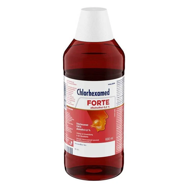 Chlorhexamed FORTE alkoholfrei 0,2 % Mundspülung, antibakteriell · 600 ml · PZN