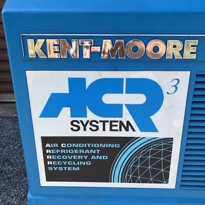 Kent-Moore ACR 3 Systems J38100-C Refrigerant Recovery & Recycling