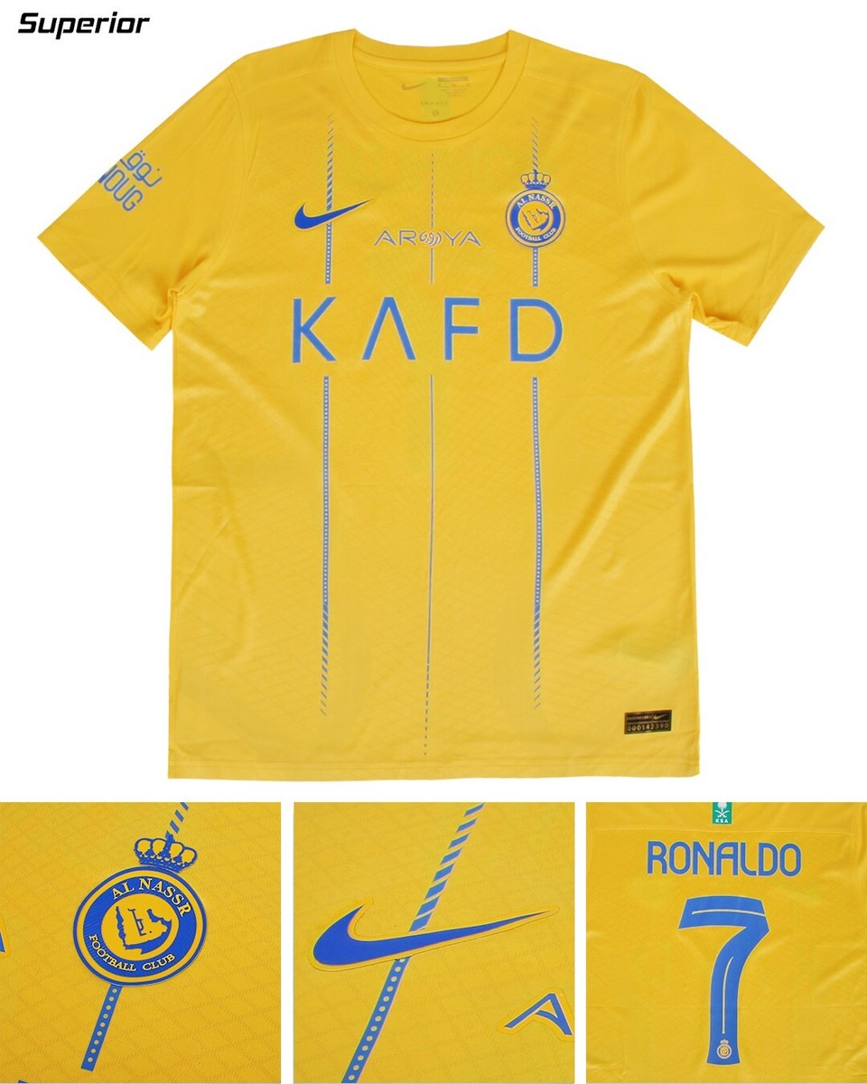 OFFICIAL] Nike Al Nassr 2023 Home #7 RONALDO Player Issue