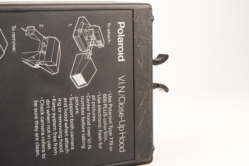 Polaroid VIN Close Up Macro Hood Attachment for 600 Series Cameras Vintage V24 - Picture 10 of 10