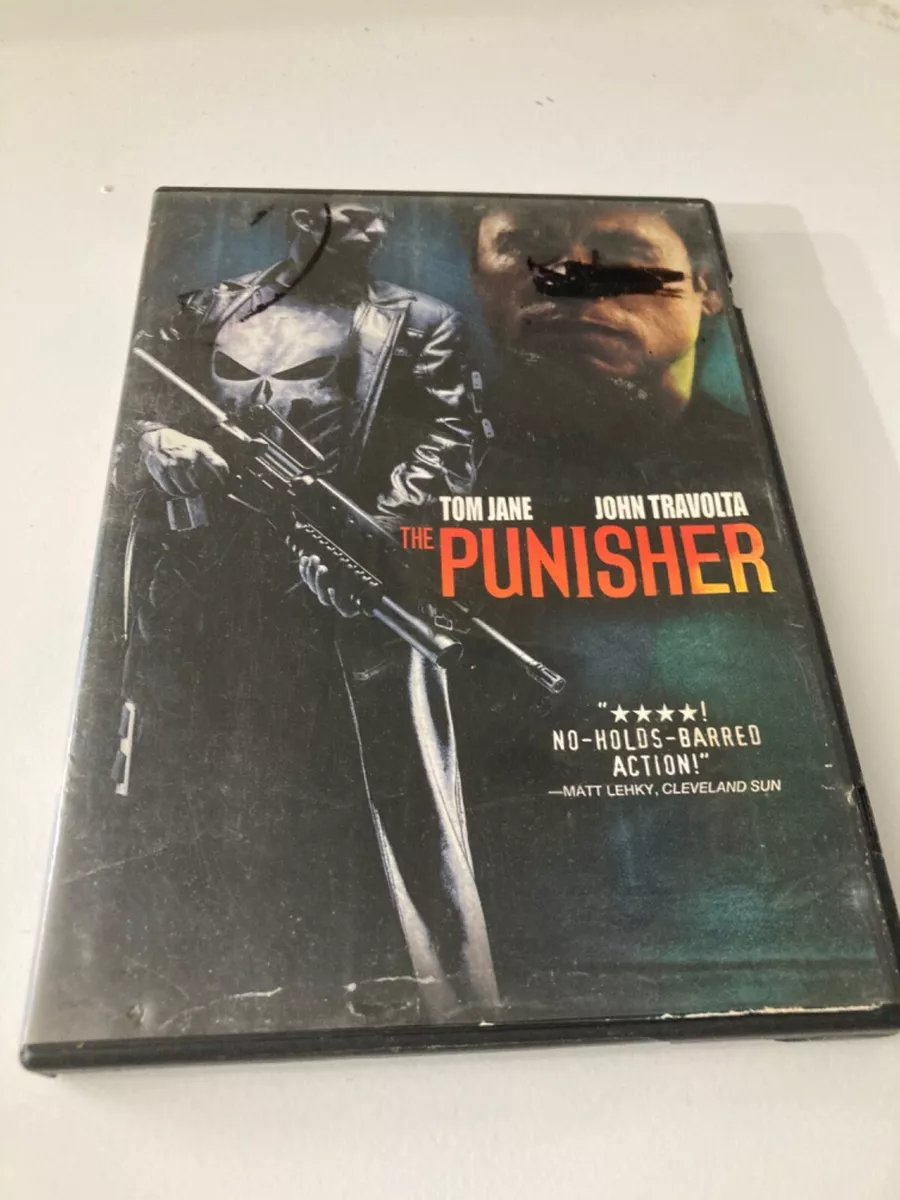 The Punisher John Travolta Tom Jane Movie DVD