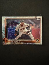 2025 Topps Series 1 Celebration CONFETTI Parallel Marco Luciano San Francisco