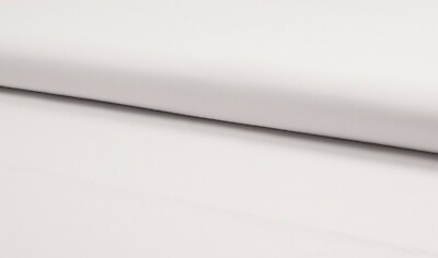 Antibakterieller Baumwollstoff, Quality Textiles, uni, Weiß, 145cm