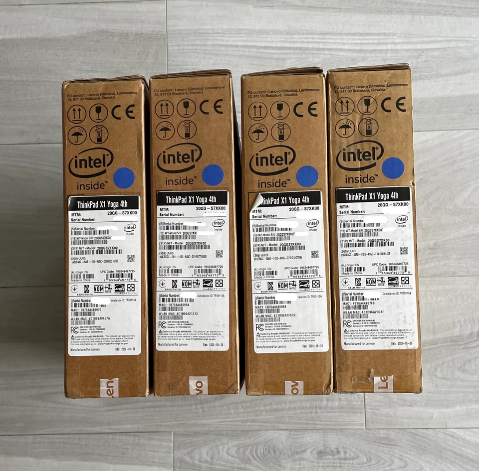 New Lenovo ThinkPad X1 Yoga Gen 4 Never Opened 8GB RAM 256GB SSD i7 Win 11PRO - Image 3 of 3