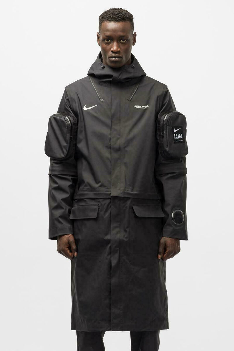 Nike x Undercover NikeLab 2-in-1 Parka Jacket -Black -Size M Nike x Undercover NikeLab 2-in-1 Parka Jacket -Black -Size M