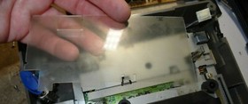 Sega Saturn Japan HST-3210 & 3220 5-Pin Long Board PSU Bottom Plastic Plate ONLY