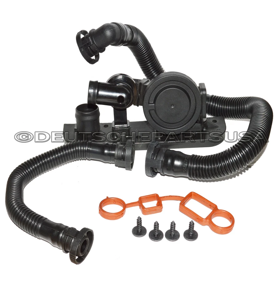 VAICO KIT DE VÁLVULA DE VENTILAÇÃO DO CÁRTER E MANGUEIRA RESPIRATÓRIA para VW AUDI - Imagem 2 de 3