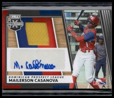2022 Elite Extra Edition #DMS-MC Mailerson Casanova DPL Material Signatures