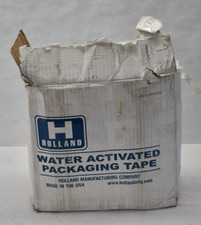 Lot of 8 Holland Heavy Duty Reinforced Water Activated Kraft Tape Rolls