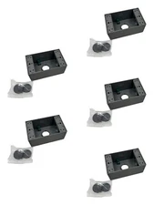 QTY 5 Eaton Crouse-Hinds One Gang Weatherproof Outlet Box Aluminum TP7018