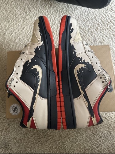 Ghost Rider Custom Dunks Nike Dunk Low Ghost Rider Custom Marvel | eBay