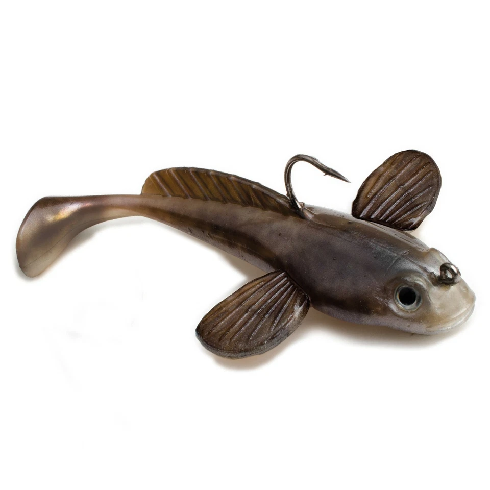 Behr Angeln Gummifisch 8cm/12cm Trendex Grundel montiert Zander Hecht Barsch - Bild 1 von 1
