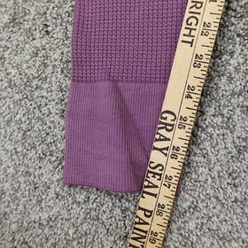 PINK Pants Womens Medium Purple Victoria Secret Active Knit Jogger Sweatpants