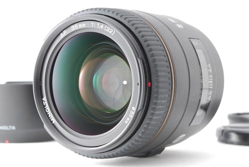 【NearMint+】 Minolta AF 35mm f/1.4 G Late Wide Angle Sony A mount (737-k53)